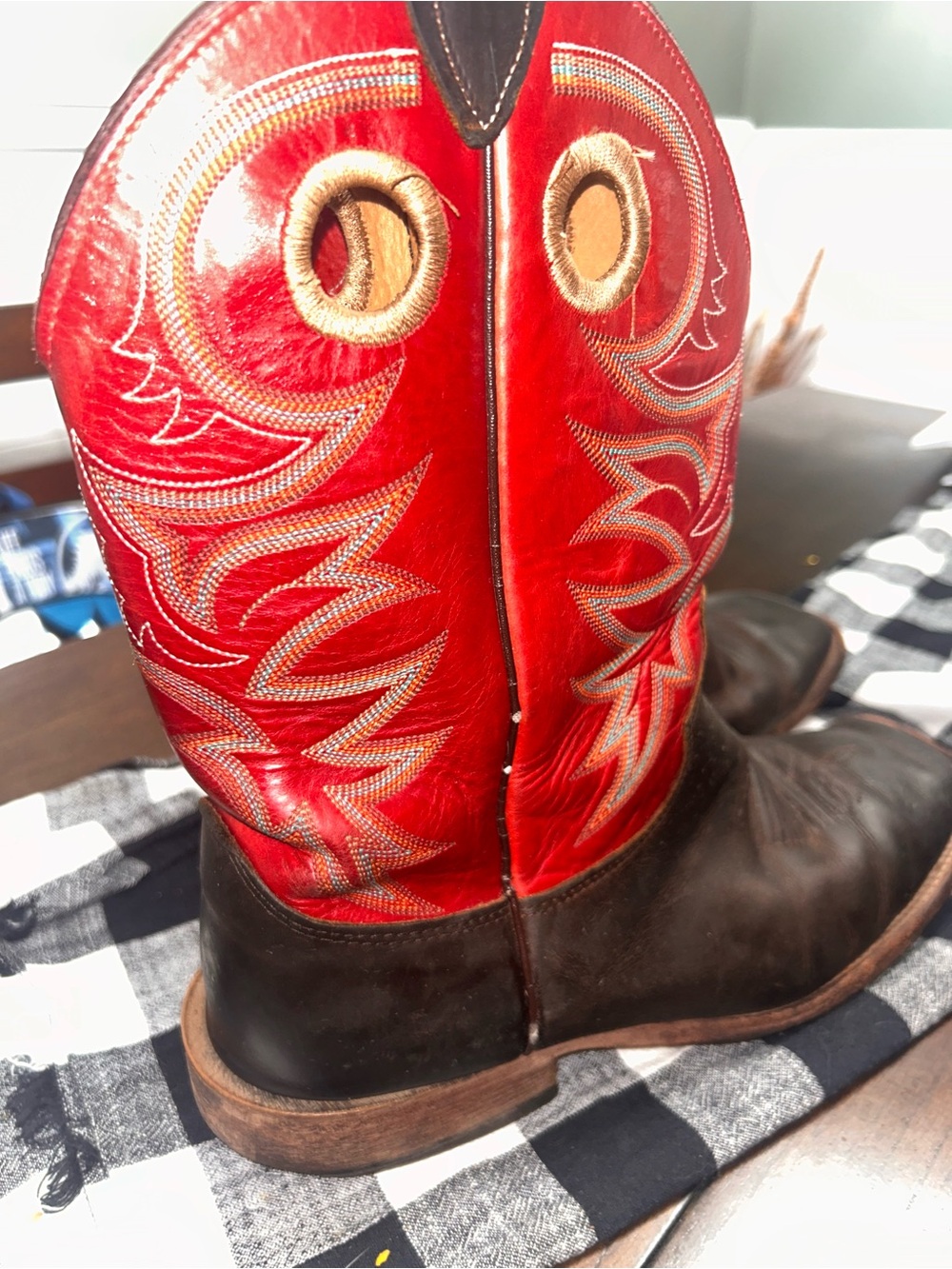 Justin Cowboy Boots - Picture 4 of 16